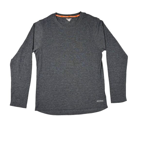 Omni Wool Men's XXL Long Sleeve Shirt Gray - Picture 1 of 7